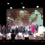 Podczas "X Jubileuszowego Regionalnego Kongresu Kobiet Podbeskidzia" Pani Łucja została uhonorowana symboliczną perełką uznania za wiele lat aktywności.